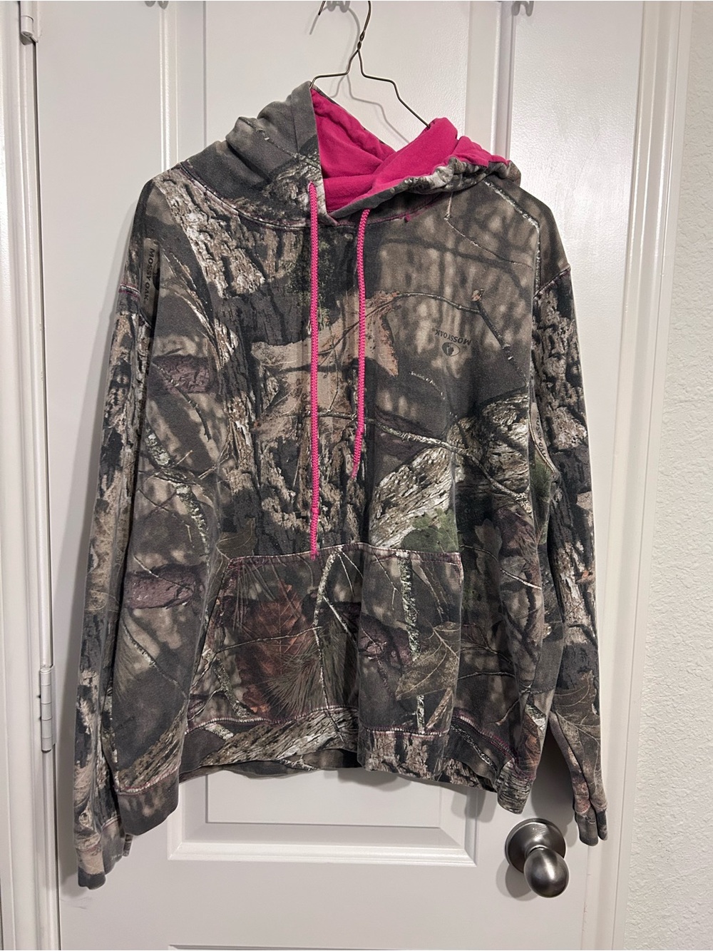 Mossy Oak Camo Pink Accents Hoodie
